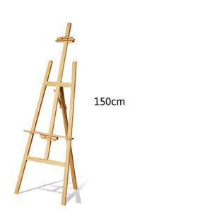 【Mi Art Supplies】Assemble Required - Adjustable Artist Wood Easel Artist Wooden Sketch Easels Poster Stand