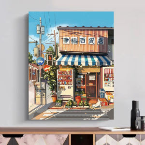 [30x40] Paint By Number Painting By Numbers Kit DIY Digital Lukisan Canvas Seri Scenery 2 Pemandangan Landscape
