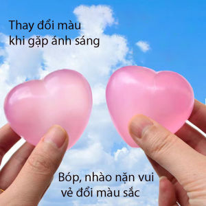 Quả Tim Bóp Đổi Màu – Đồ Chơi Giảm Căng Thẳng Cho Người Lớn & Trẻ Em Mới Nhất 2025