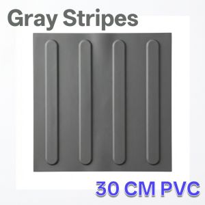 30x30cm Rubber PVC Tactile Paving Warning Tile Guide Blind Road Brick For Blind People Outdoor Floor