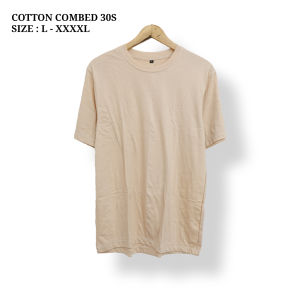 Kaos Polos Wanita Jumbo Pria Oversize Big Size XL XXL XXXL XXXXL Cowok Cewek Lengan Pendek Ld 120 130 Murah Premium Distro