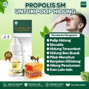 Propolis Sm Brazillian Asli 100% Original With Nano Technology Isi 6 ml - Obat Tetes Telinga Herbal Penghilang Sakit Gigi Berlubang Kutil ORIGINAL TERJAMIN