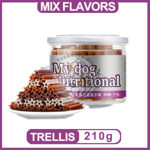 210g My Dog Nutrition Dental Sticks (20+ sticks) Dentastick Pet Dog Dental Grinding Food Snack Pet Dog Treats Pet Snack