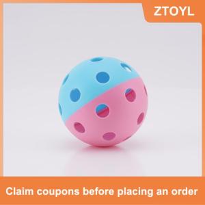【ZTOYL】 Trong Nhà Pickleball Bóng Mái Chèo Bóng 72Mm Pickleball Thể Thao Đào Tạo Thực Hành Nhựa Pickleball Bóng Rỗng
