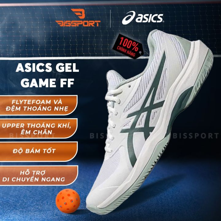 Giày Tennis/Pickleball ASICS GAME FF Chính Hãng – Trắng Xanh Matcha ...