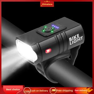 [Chinatera Malll]LED Bicycle Light 10W 800LM 6 Modes USB Rechargeable MTB Front Lamp