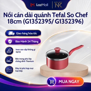 Chảo chống dính Tefal So Chef 21cm/24cm/28cm | Nồi chống dính - Thích hợp với nhiều loại bếp G1350295/G1350495/G1350695