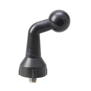 Aluminum Alloy 1/4 Male to 17mm Ball Head Adapter for Phones Tablet Camera Tripods Live Streaming Equipment Mount