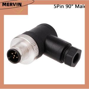 [MERVIN]💖[HOT SALE]🎈🎈 1Pc M12 sensor connector 3 4 5 pin male female straight right angle plug