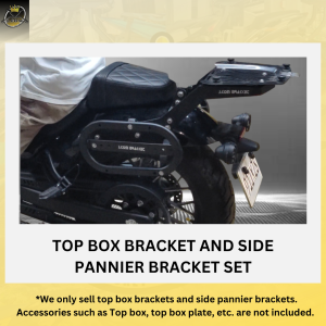 CF MOTO 450 CL-C J.COM HEAVY DUTY TOP BOX BRACKET AND SIDE PANNIER BRACKET