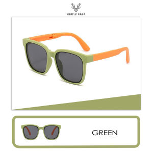 Gentle Fawn Kacamata Anak Photocromic / Sunglasses Bisa Di Lipat Anak Anti UV Bahan Tr90 Slicon Foldable Bentuk Kotak Cute Fashionable Keren 079