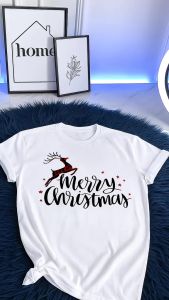 ✅ Natal T-shirt T shirt Merry Christmas