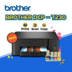 Brother Printer DCP-T230 3-in-1 ( Prin / Copy / Scan) พร้อมหมึกเติม 4 สี