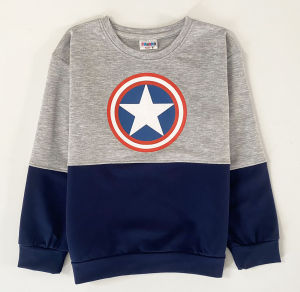 Áo nỉ bé trai dài tay thu đông 3-6 Tuổi Áo thu đông bé trai chất nỉ da cá cao cấp dày dặn ấm áp