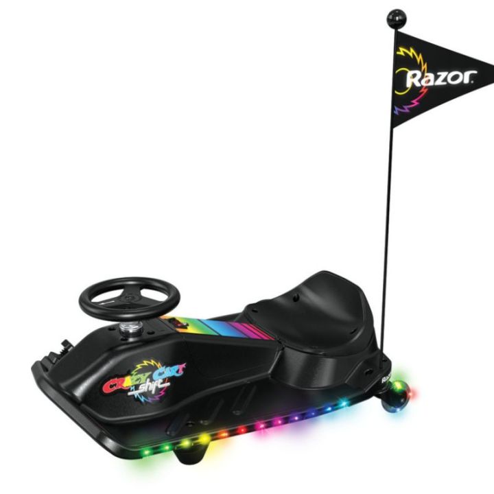 Razor Crazy Cart Shift Lightshow Mainan Mobil Anak Ride On