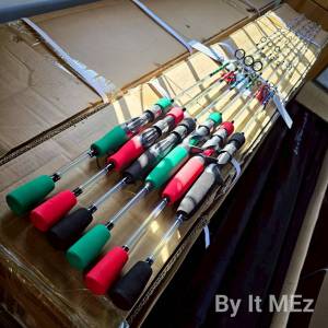 ของแท้ ราคาถูก ❗❗ คันตัน ตีเหยื่อปลอม NUCARI ROCKET-X ร็อกเก็ต เอ็กซ์ Line wt.8-20 lb.ยาว 4.6 ฟุต 1 ท่อน เหมาะกับงานช่อน