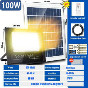 LAMPU SOROT LED 100W 200W 300W IP67 WATERPROOF / LAMPU TAMAN LED FLOOD LIGHT / LAMPU TEMBAK OUTDOOR Benih