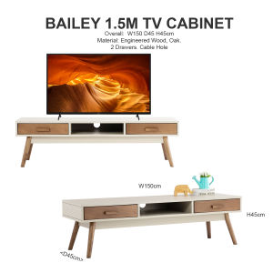 (SG) Scandi Designer TV Cabinet Selection Assembly Available Fast Delivery (Wooden TV Console Sideboard Cabinet)