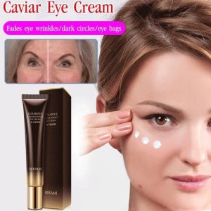 GiiMall Caviar Eye Cream Anti-wrinkle Lift and Firm the Eye Area Reduce Eye Lines Reduce Eye Bags Lighten Dark Circles Brighten Moisturizing 20g