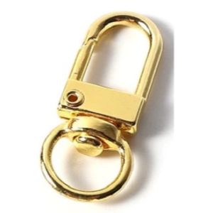 Alloy Snap Lobster Clasp Hooks Keychain Ring Key Rings DIY Key Chain Necklace Bracelet Accessories