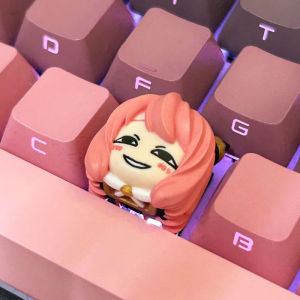 Art key artisan keycap Anya Forger keycap Hand made Resin keycap mechanical keyboard keycap personalized keycap customized keycap