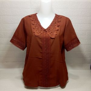 Shafire Zahh 881 Blus women katun Brokat Bangkok Size XL