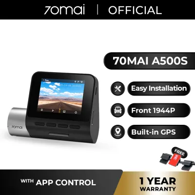 70 mai Car Camera with 2 Recorder A500S