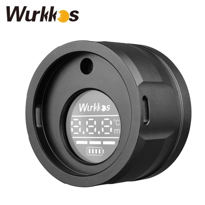 New wurkkos DL06 Electronic multifunctional Tail Cap（Displays Real-Time ...