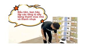 Tủ sấy quần áo cao cấp Bennix BN-115BIG hàng nội địa thái lan công suất 2300W size lớn nhất trên thị trường