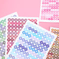 GaLiCiCi Letter Number Stickers Waterproof Cute Alphabet Sticker for DIY Keyboard Photo Decoration. 