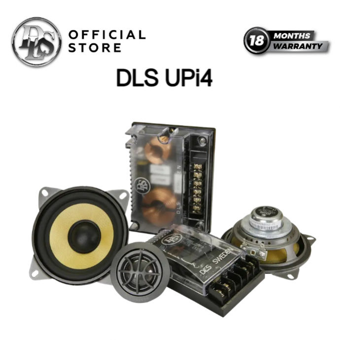 DLS Ultimate UPi4 - 4 inch 2-way Component Speaker | Lazada