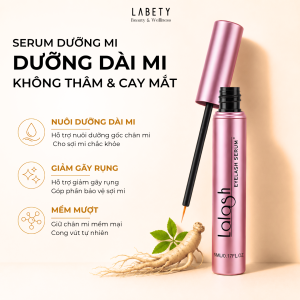 Serum Dưỡng Mi LALASH LABETY 5ml Hỗ Trợ Dưỡng Mi Chắc Khỏe Mi Trông Dài Dày Tự Nhiên Chăm Sóc Mi Thưa Yếu