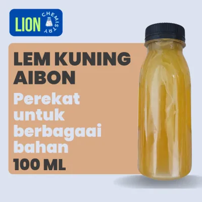 LEM PEREKAT aibon 100 ML super kuat untuk berbagai bahan