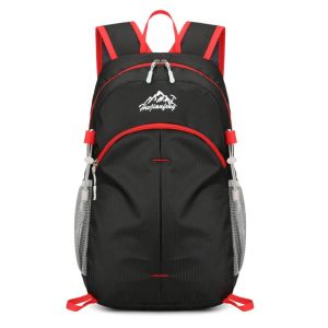 COLOO Large Capacity Foldable Backpack Folding Waterproof Outdoor Mountain Bag Simple Travel Bag Lightweight Nylon Bag Women