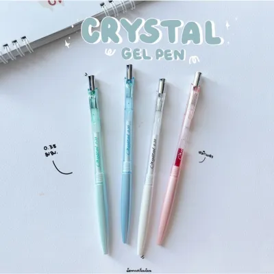Writech ปากกาเจลแห้งไว รุ่น Crystal 0.38 mm