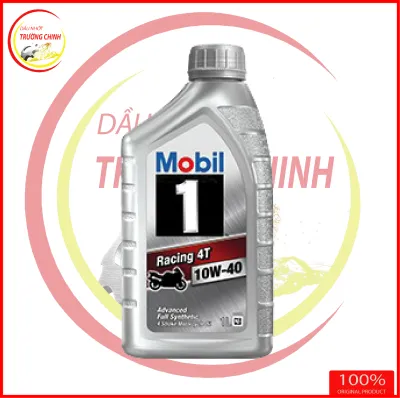 Nhớt Mobil 1 Racing 4T 10W40 Singapore dành cho xe số
