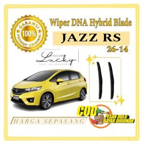 SEPASANG Wiper DNA Hybrid Blade Series Mobil Honda Jazz RS Ukuran 26 14