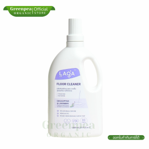 LAGA floor cleaner Eucalyptus & Lavender ผลิตภัณฑ์ทำความสะอาดพื้น ยูคาลิปตัส และลาเวนเดอร์ ขนาด 1000 ml. สูตรแห้งไว้ ไม่ทิ้งคราบ ใช้กับเด็กและสัตว์เลี้ยงได้ ลาก้า