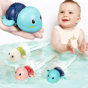 Baby Bathroom Toys Little Turtle Little Yellow Duck Playing In The Water Childrens Bath Toys