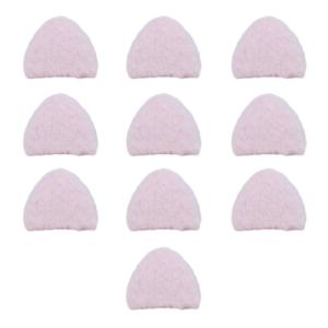 ปิ่นปักผมขนกิ๊บผมกิ๊ฟหนีบผมรูปหูแมวทำมือ10ชิ้นสำหรับอุปกรณ์แต่งผมสร้างสรรค์