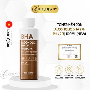 DrCeutics Alcoholic BHA 2% Therapy - Giảm Mụn Loại Bỏ Da Chết Se Lỗ Chân Lông | Kelly Beauty