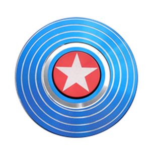 YOUSHI TOP fidget spinners Hobbies for Adults Stress Relief Spinning Top Fingertip Gyro Marvel Hero Antistress Toys Hand Spinner Round Shield Fidget Spinner American Captain