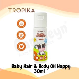 Tropika Baby Hair And Body Oil Aroma - Happy / Lavender / Sweet (30ml) Bayi Soap