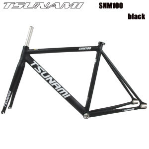 TSUNAMI -SNM100 Set Bingkai Basikal Gear Tetap 49cm 52cm 55cm 58cm Trek lumba Aluminium Basikal Rangka Fixie Trek- TSUNAMI SNM100-COLOSSI Fixed Gear Bicycle Frameset 49cm 52cm 55cm 58cm Aluminum racing track Bike Fixie frame Track