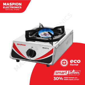 Maspion Kompor Gas 1 Tungku - MKS810S - FREE ONGKIR Jabodetabek