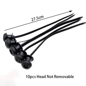 DOOUR 20/50100Pcs Self-Locking Nylon Universal Cable Tie Buckle Nylon Buckle Multipurpose Plastic Cable Ties Tool Cable Tie Retainer Heavy Duty Nylon Zip Ties Car Daily Repair