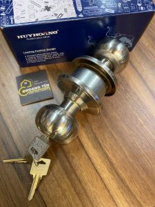 Khóa tay nắm tròn khóa đấm tròn Huy Hoàng con voi EX02