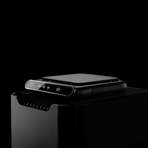 EKLEVA เครื่องฟอกอากาศ USB แผ่นโซล รถยนต์ เครื่องฟอกอากาศไอออน เครื่อง Dustproof แบตเตอรี่ 1200MAh ให้ใช้งาน Hepa บุคคลกรอง สะอาดอากาศ อย่างมีประสิทธิภาพ