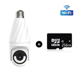 CAM720 360° Rotating Bulb‑Type WiFi CCTV Camera 4K Ultra‑HD AI Human Detection Color Night‑Vision Two‑Way Audio 10X Zoom Bluetooth Easy Setup Indoor Home Security Camera