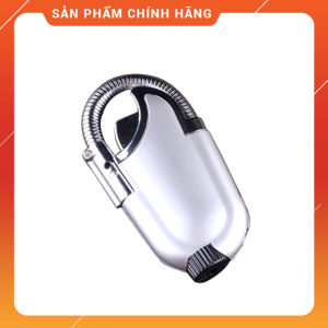 Hộp Quẹt Bật Lửa Khò Vòi 1 Tia Châm Bếp Kiêm Đèn Pin Nhỏ Gọn Tiện Dụng Đẹp Độc Lạ Lửa Khò Mạnh Mẽ - Dùng Gas Cao Cấp